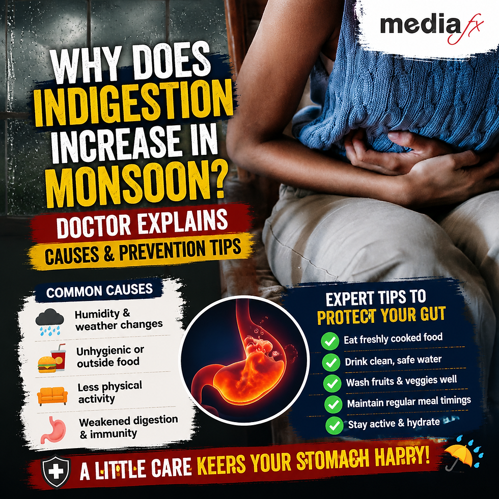 Why Your Stomach Feels Worse During Monsoon