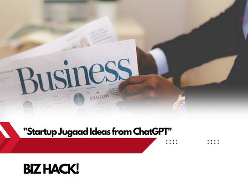 🚀 5 ChatGPT Prompts That Can Help You Crack Unique Startup Ideas!💡