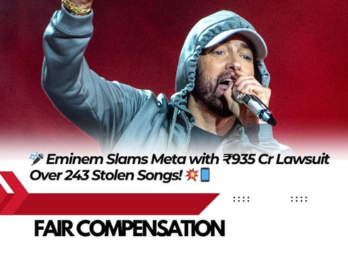 🎤 Eminem Drops Legal Bomb on Meta! 💣 243 Songs, ₹935 Cr Lawsuit & a Fight for Artists' Rights 🎶⚖️