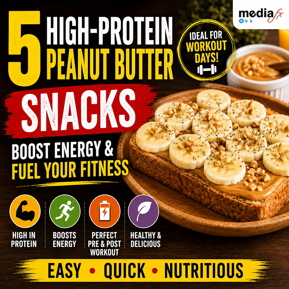 Boost Your Workout Energy With These 5 Easy Peanut Butter Snacks