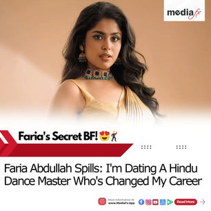 "From Chitti To Couple Goals: Faria Abdullah Dating THIS Mystery Choreographer?!"