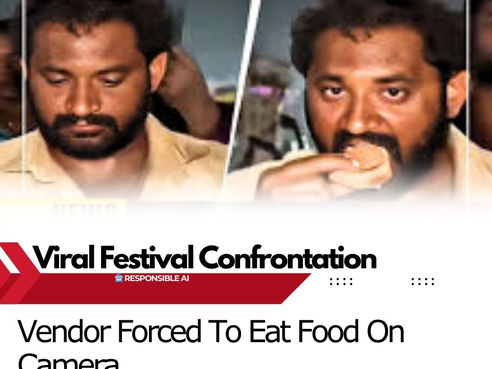 YouTubers Accused Of Harassing Vendor At Medaram Jatara