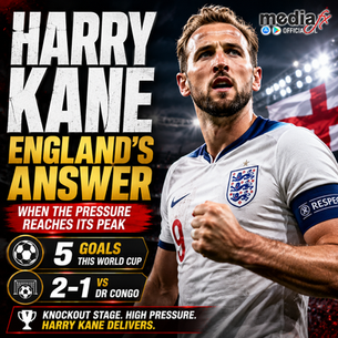 Harry Kane Is Still England’s Answer When The Pressure Hits Its Peak