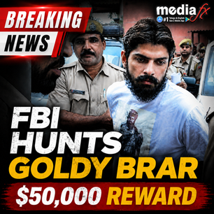 FBI Announces $50,000 Reward for Goldy Brar as Global Crackdown Targets Lawrence Bishnoi Gang