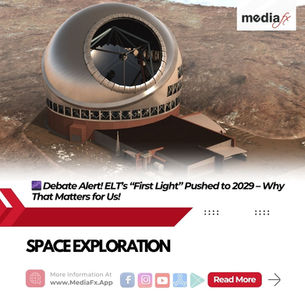 🌌 Debate Alert! ELT’s “First Light” Pushed to 2029 – Why That Matters for Us!