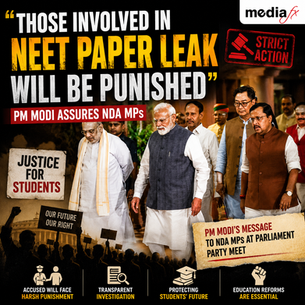 NEET Paper Leak Accused Will Be Punished: PM Modi Assures Students