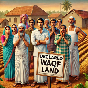 Waqf Land Row in Tamil Nadu: Vellore Village in Shock After Land Declared as Dargah Property​