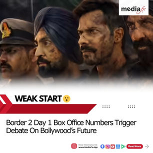 Border 2’s Day 1 Box Office Numbers Are Making Bollywood Nervous