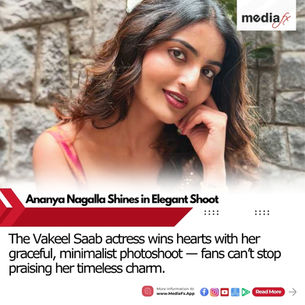 📰 Ananya Nagalla’s New Photoshoot Wins the Internet 💫📸