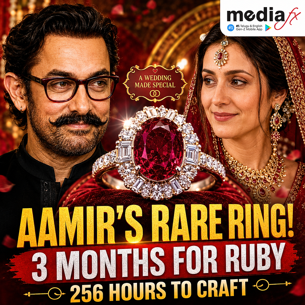 Aamir Khan’s Wedding Ring for Gauri Spratt Took 3 Months to Source and 256 Hours to Craft