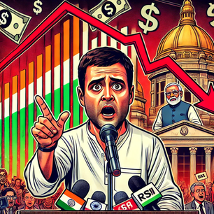 Rahul Gandhi Blasts Modi After Market Crash! 😱📉 Is India's Economic 'Illusion' Shattered? 💥🇮🇳
