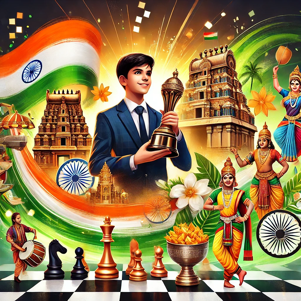 🏆🎉 Chess Champ Gukesh's Win Ignites Tamil Nadu vs. Andhra Pradesh Rivalry! 🌟♟️
