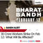 Bharat Bandh Feb 12: Will Schools, Banks And Transport Shut Down?