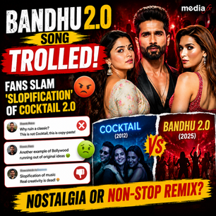 Shahid Kapoor, Kriti Sanon, And Rashmika Mandanna’s Bandhu 2.0 Faces Online Criticism Over Music