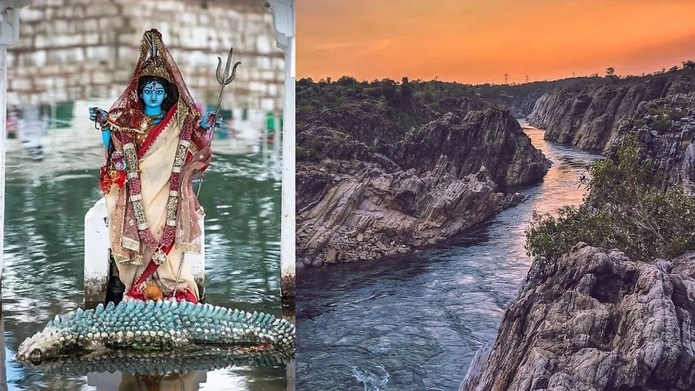The Sacred Narmada River A Divine Blessing in Hinduism 🌊
