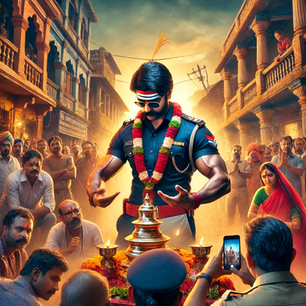 🔥 Insta-Cop's Bold Move Sparks 🔥 in UP! Is Law Now a Political Weapon? 🤔📸