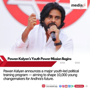 📰 Pawan Kalyan Launches Big Youth-in-Politics Project 💪🗳️