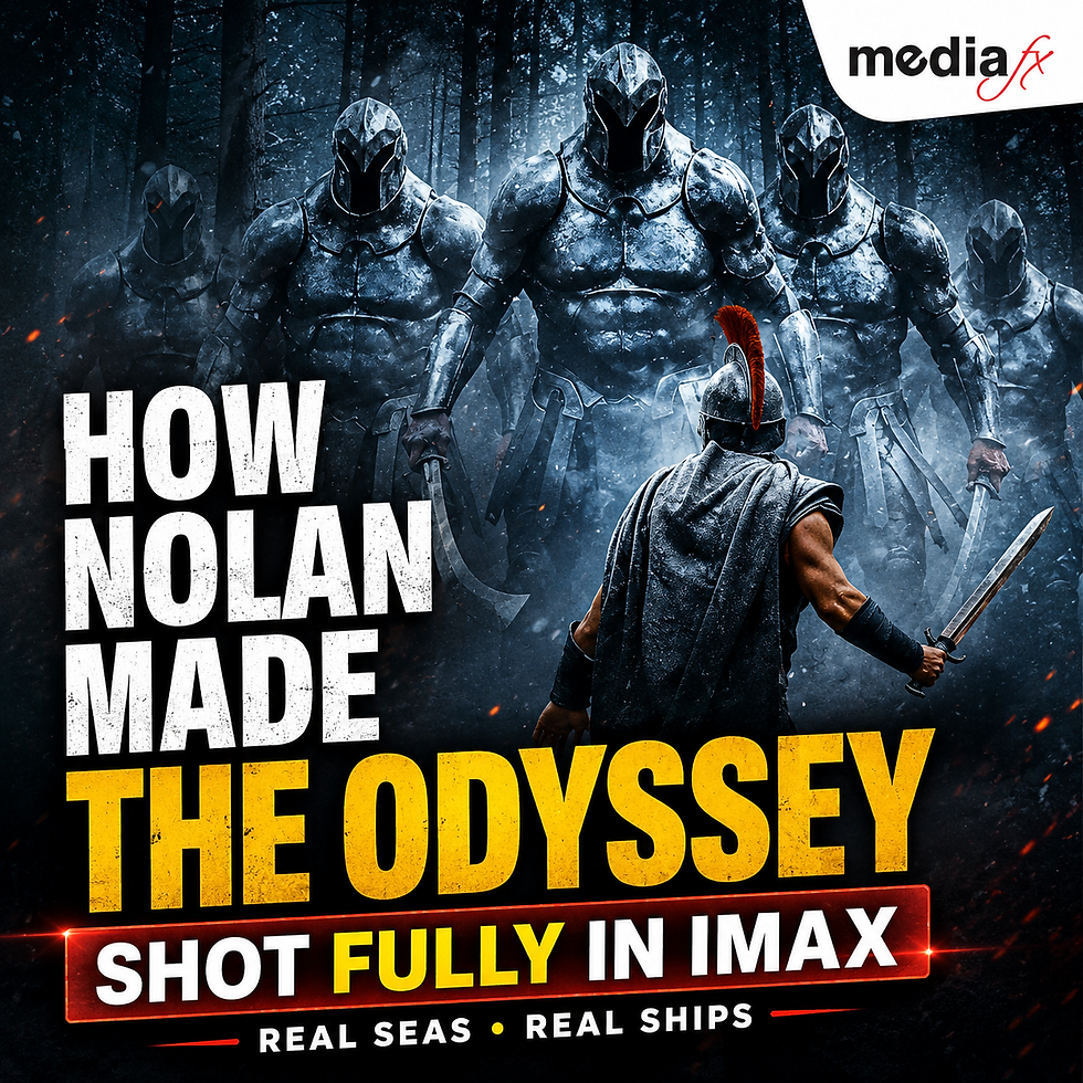 No Green Screens, Real Seas: How Nolan Made ‘The Odyssey’
