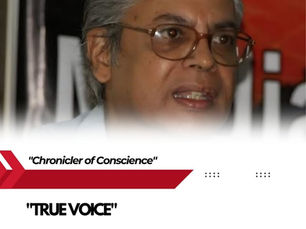 CPI Expresses Sorrow at the Passing of Eminent Journalist Sumit Chakravartty🕊️