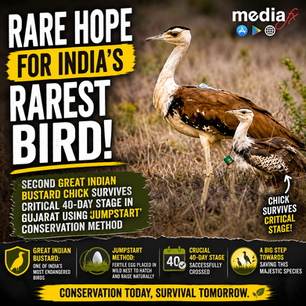Rare Bird Gets New Hope: GIB Chick Beats Critical Stage!