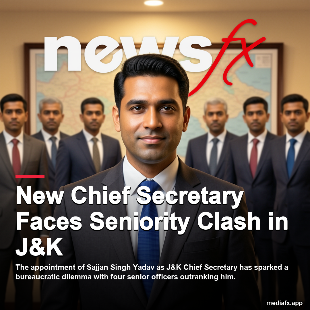 Senior IAS Officers in J&K Challenge New Chief Secretary's Authority