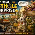 🐢🐇 The Great Pothole Surprise of Navdarpur! 