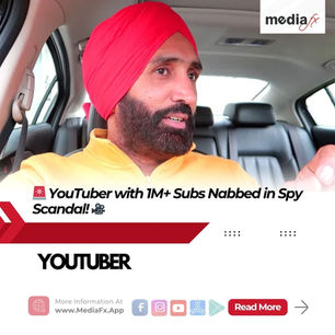 🚨 YouTuber with 1M+ Subs Nabbed in Spy Scandal! 🎥