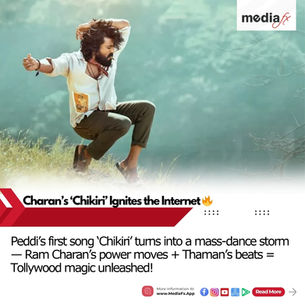 📰 Ram Charan’s ‘Chikiri’ Song from Peddi Sets the Internet on Fire — Pure Energy, Pure Mass! 💥🎶