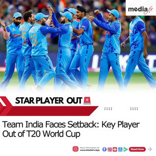 Shocking News for Team India: Star Player Excluded from T20 World Cup