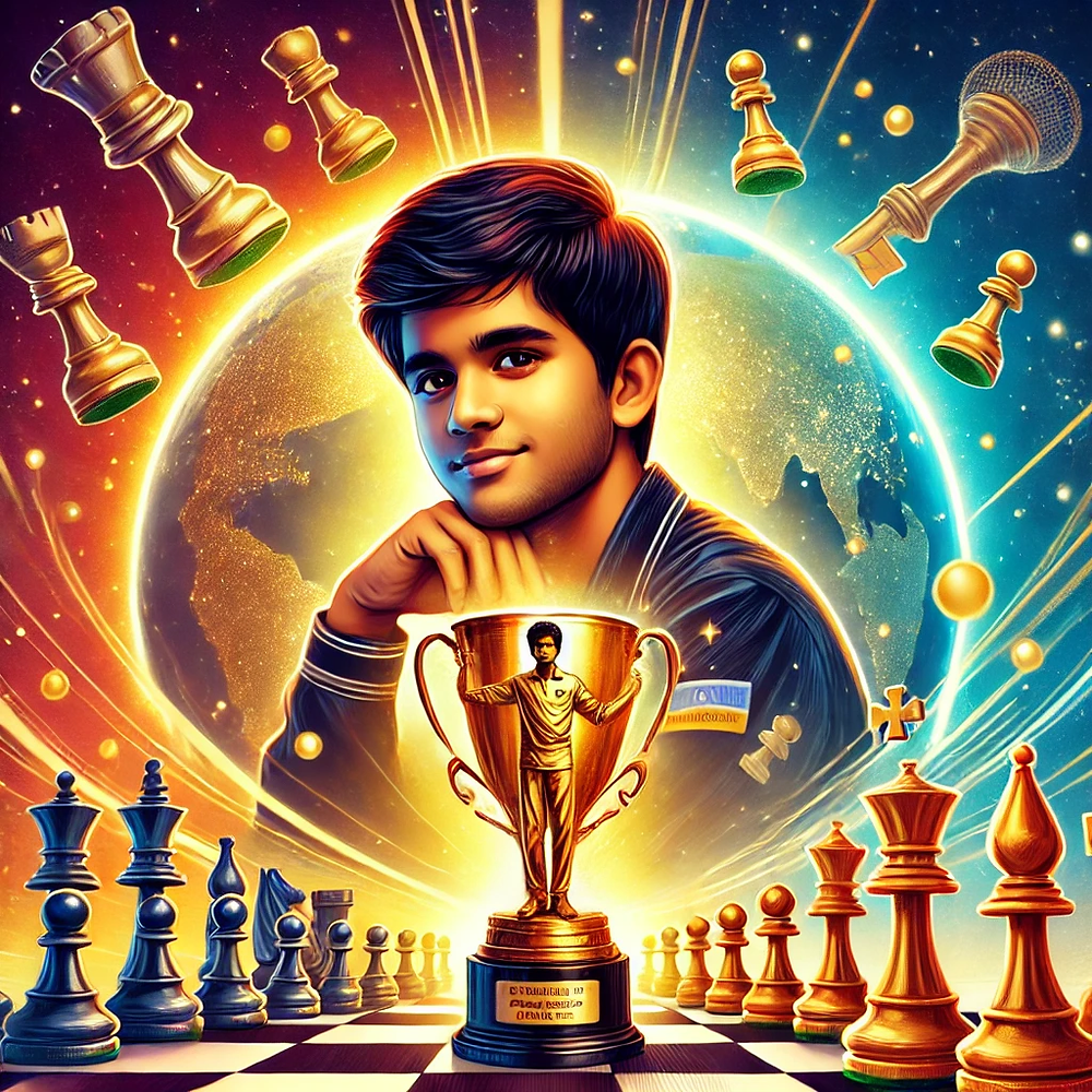 🎉 Meet Gukesh Dommaraju: The 18-Year-Old Chess King Who’s Rocked the World! ♟️👑
