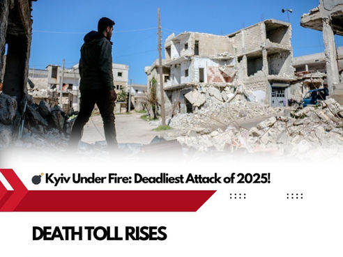 💥 Ukraine’s Capital Shattered: 31 Dead in Russian Strike 🚨
