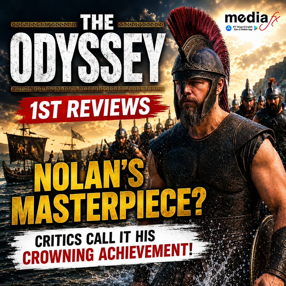 Christopher Nolanās The OdysseyĀ First Reviews Call It His āCrowning Cinematic Achievementā