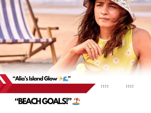 🌴✨ Alia Bhatt’s Secret Beach Escape With Fam & Fitness Vibes! 🏖️💙