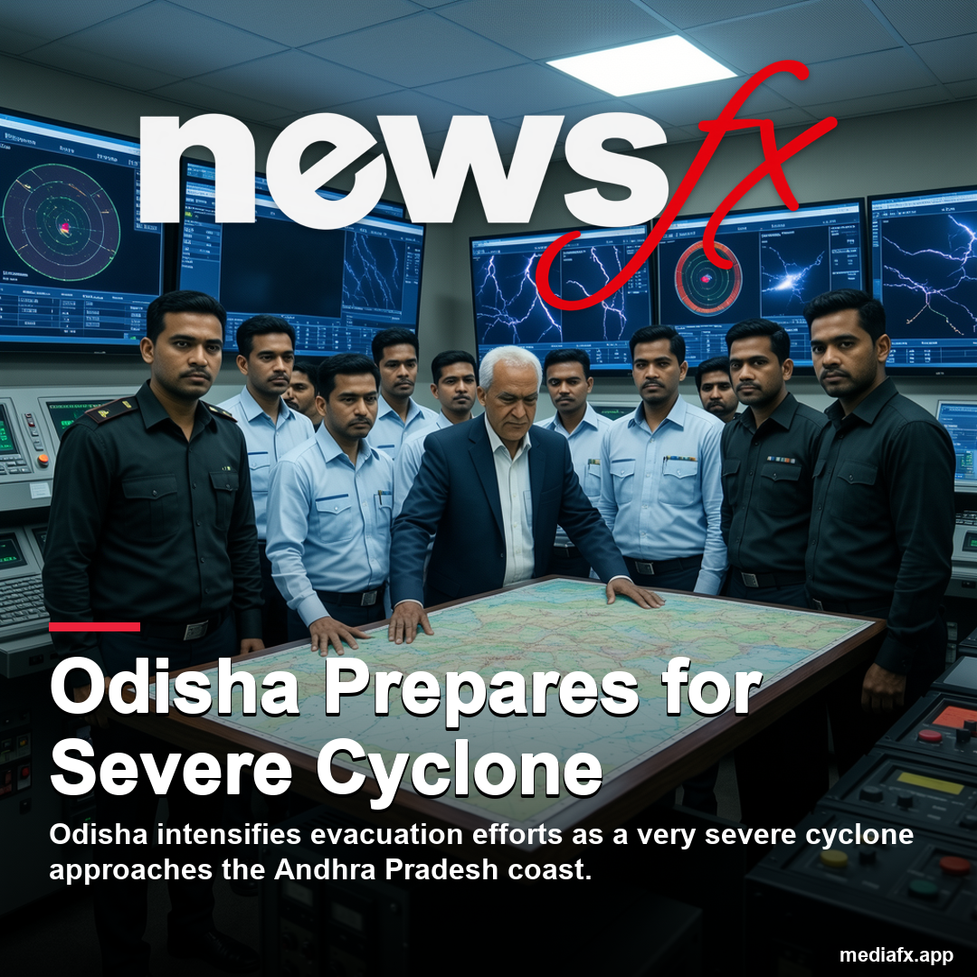 Odisha Prepares for Severe Cyclone with Evacuations and Emergency Measures
