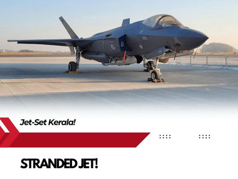🚀💥 British F‑35 Jet Stranded in Kerala Gets a Surprise Fix! 💥🚀