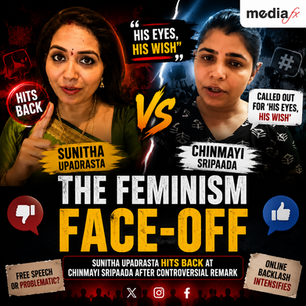 Sunitha Upadrasta Hits Back At Chinmayi Sripaada After Controversy Over “His Eyes, His Wish” Remark