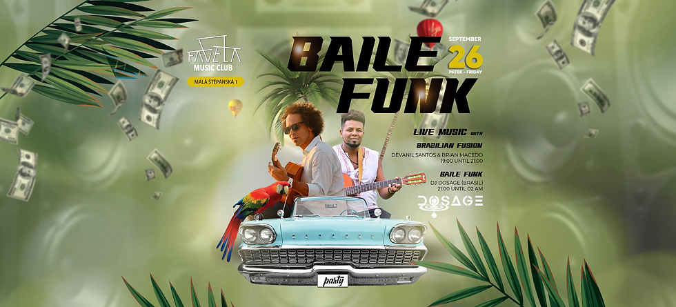 Baile Funk with Live Music