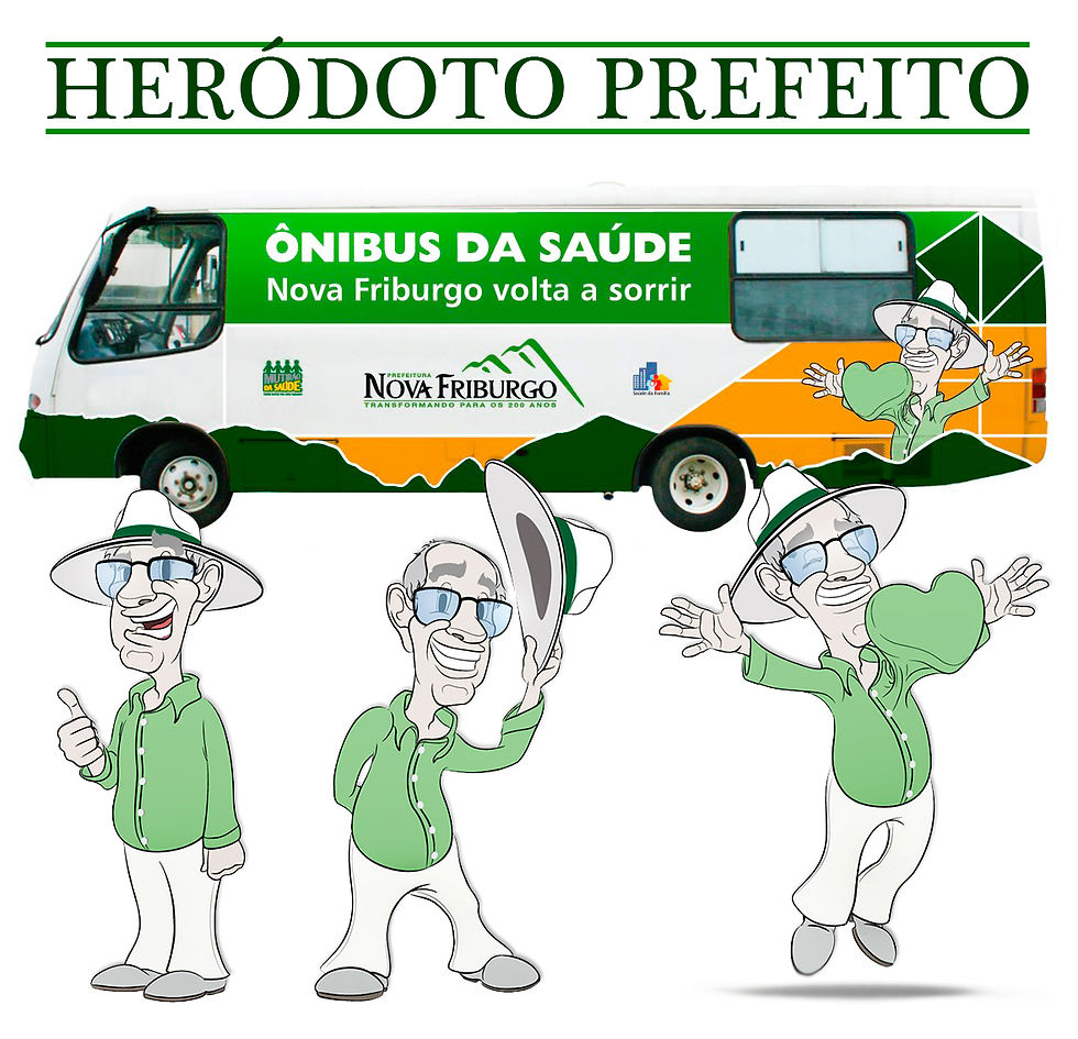 Personagem e envelopamento