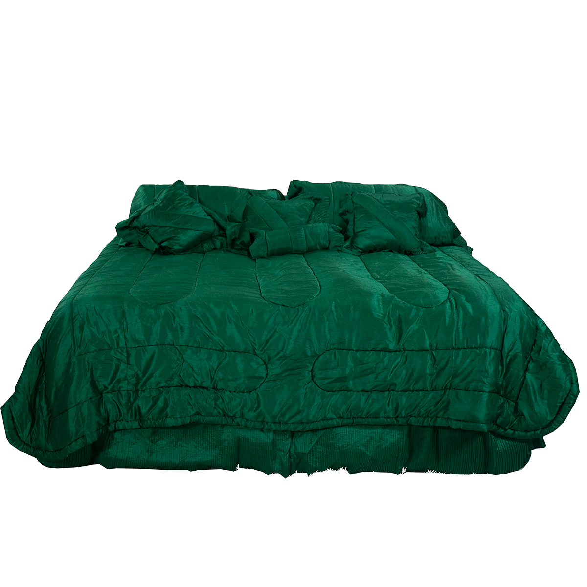 EDREDON VERDE LISO KS