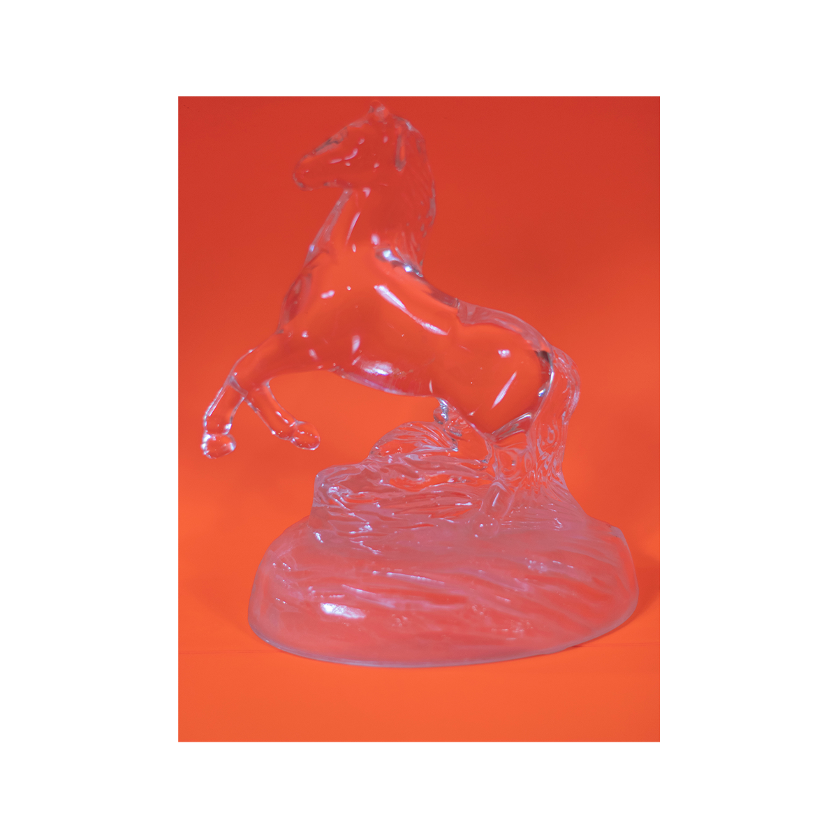 CABALLO CRISTAL 13CM