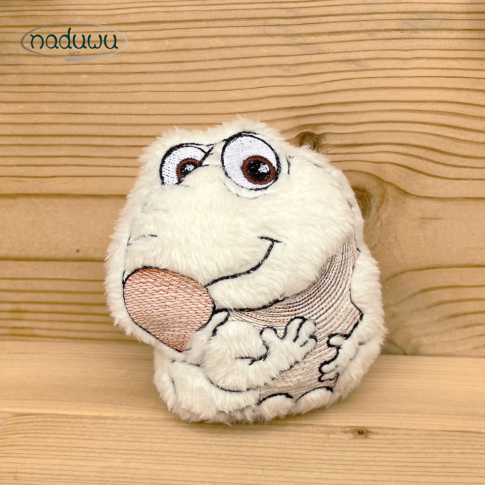 Miniaturbild: ITH Stickdatei Knuffelchen Nib Stuffie Set mit 7 Größen ab 8x8