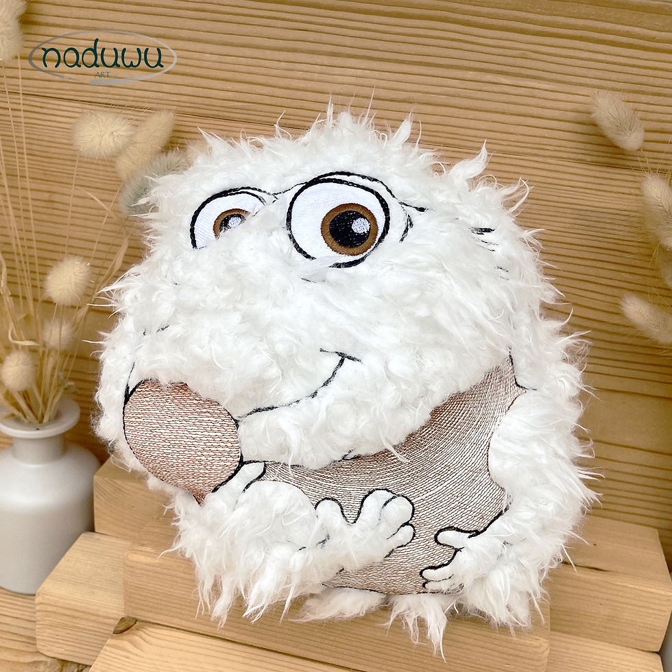 Miniaturbild: ITH Stickdatei Knuffelchen Nib Stuffie Set mit 7 Größen ab 8x8