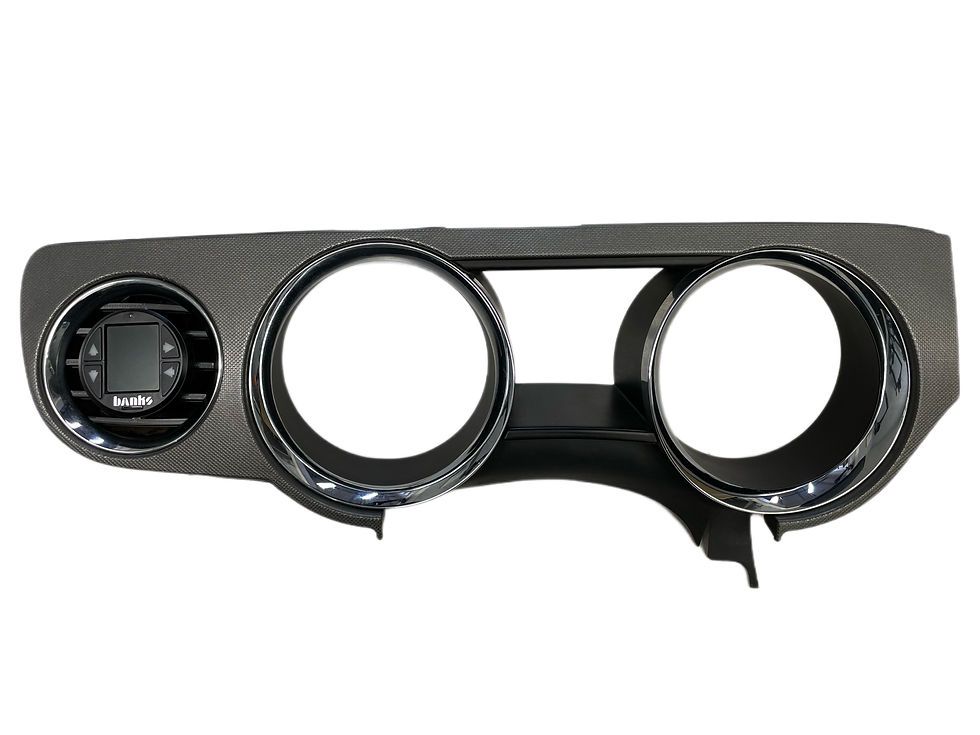 Thumbnail: 10 14 Ford Mustang Cluster Dash Left Air Vent Single Gauge Pod 52mm Mount