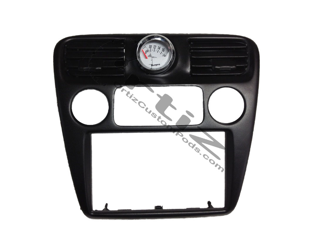 1998-02 Honda Accord Dash Radio Single Gauge Pod
