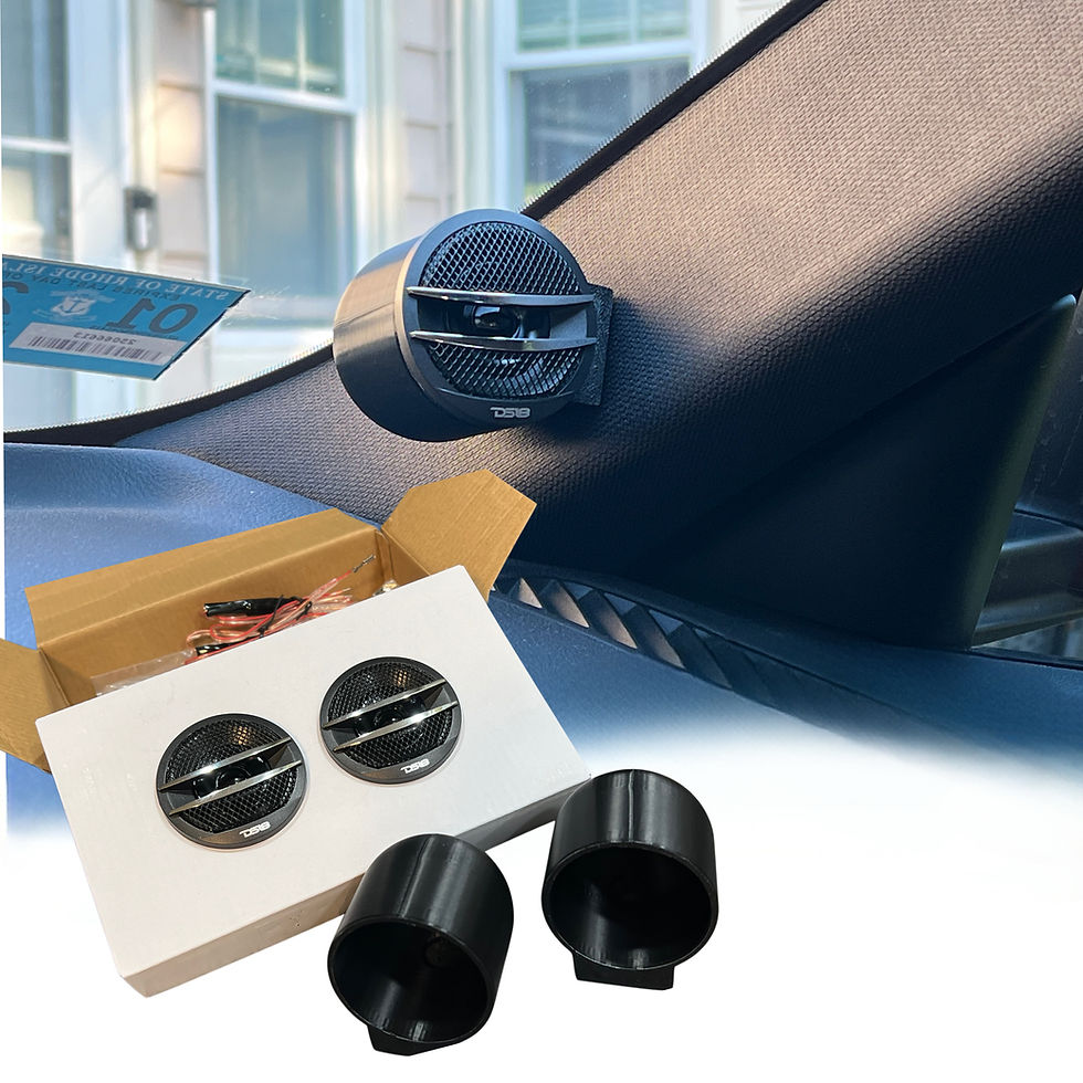 Thumbnail: Pillar Trim Car Audio 2" Super Tweeter W/Mount Kit