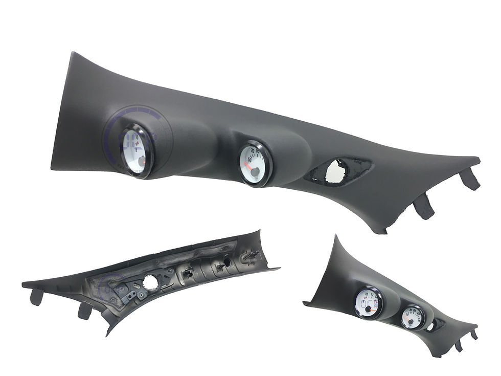 Thumbnail: 2010-17 Ford Taurus Pillar Gauge Pod (with Speaker Grill)