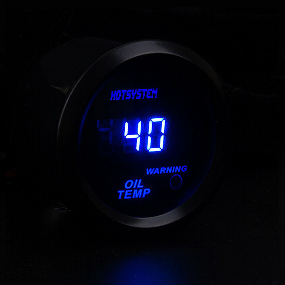 Thumbnail: Hot System Blue Digital LED Gauge - 52mm