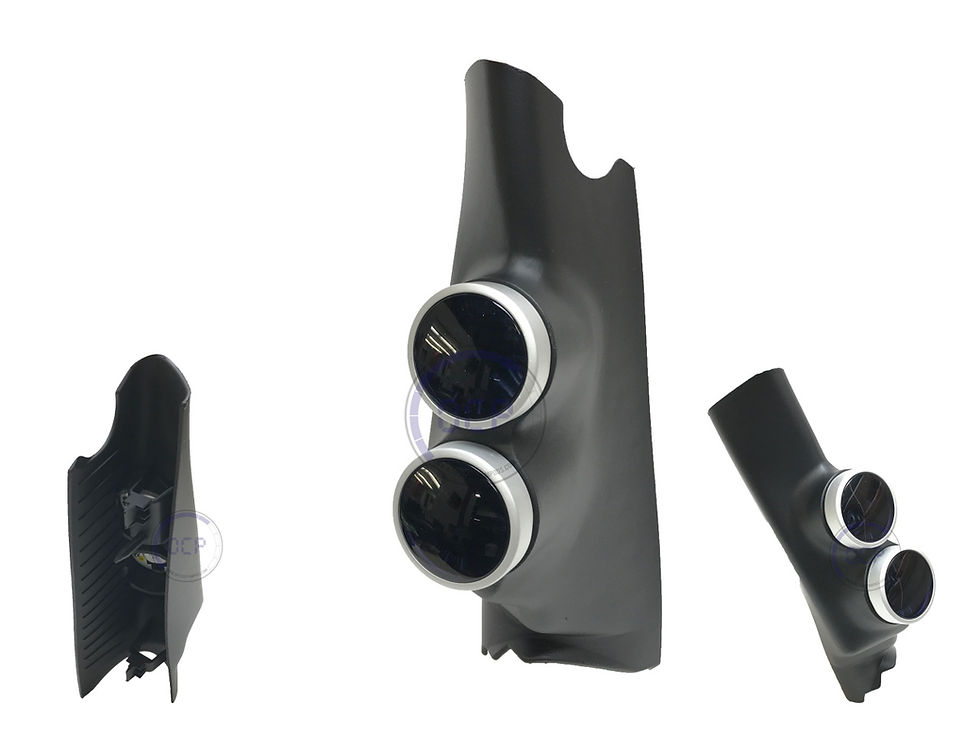 2007-10 Jeep Wrangler Pillar Gauge Pod