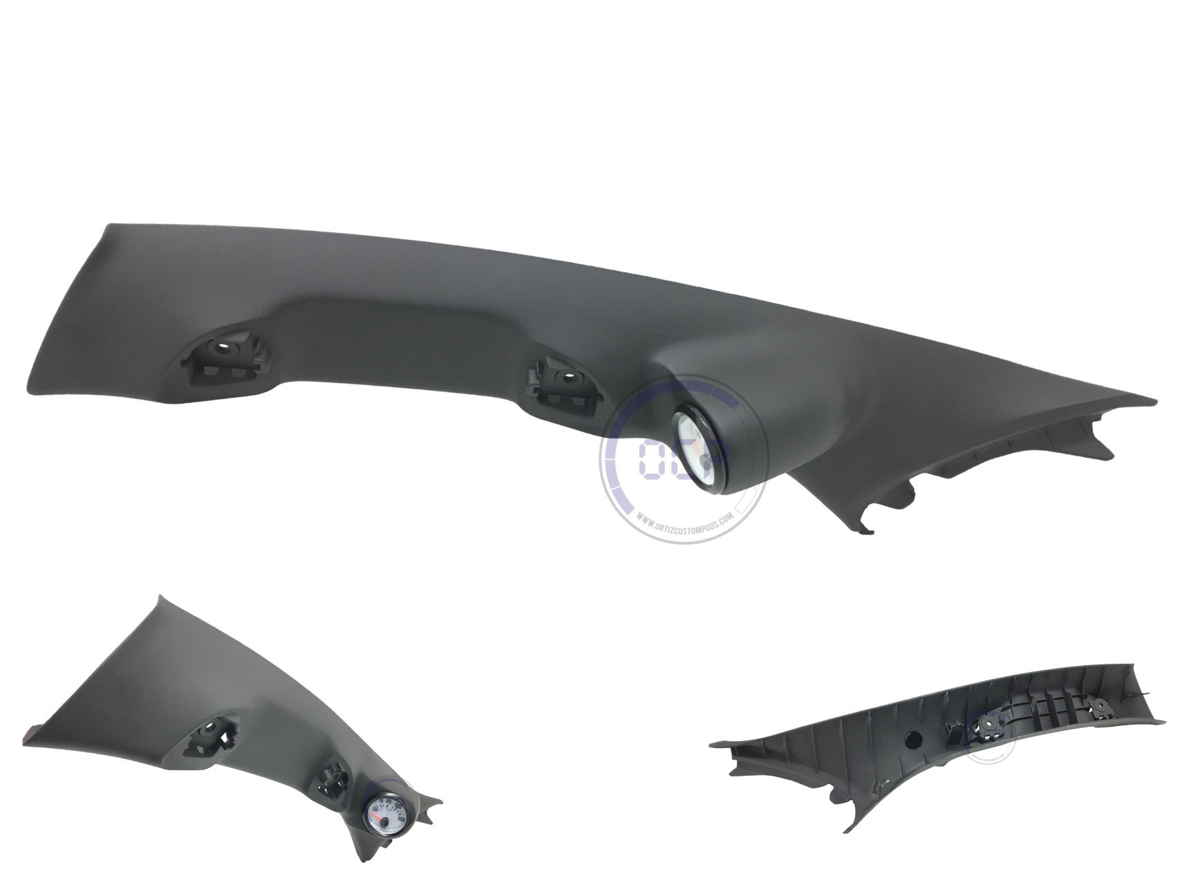 2005-14 Toyota Tacoma Pillar (with Handle) - Single Pod