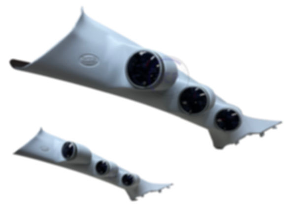 2008-15 Mitsubishi Evo/Lancer Pillar Gauge Pod